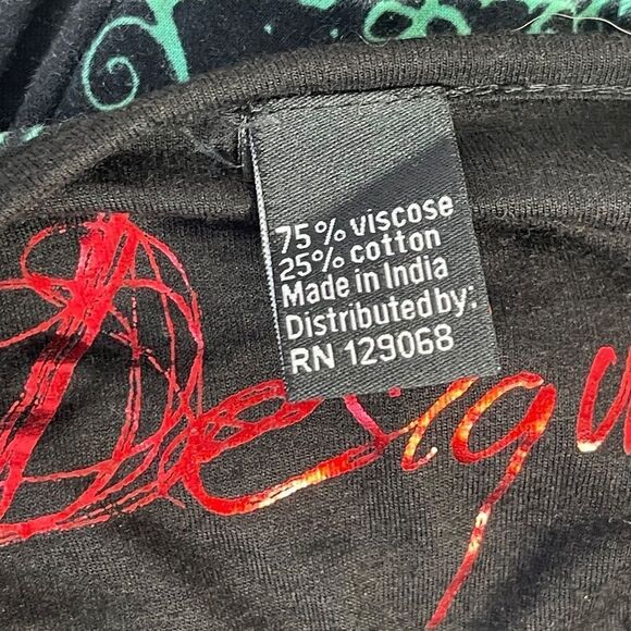 Desigual Multi Media Abstract Floral Print Dress Sz XS - Picture 8 of 10